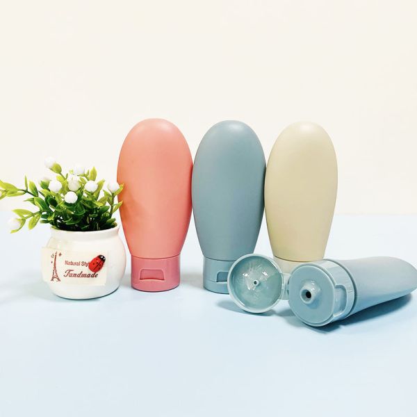 Тело умаслит штейновую черную косметическую трубку 4oz 8oz 10oz выжимкы