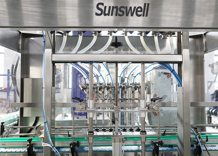 Аттестация УЛ машины завалки минеральной воды 8 насадок линейная