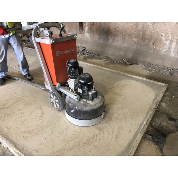 3 Inch Metal Chip Concrete Floor Polishing Pads Grit 50 In Round Shaped