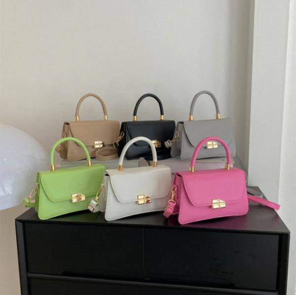 Cover type Ladies Casual Shoulder Bags Horizontal square shape Women Crossbody Handbag