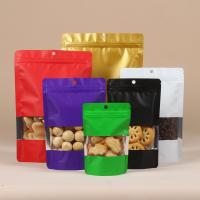As cookies que empacotam Matte Stand Up Pouch k cheiram a prova Mylar plástico com janela
