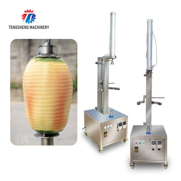 watermelon Hami Melon Vertical one knife peeling machine papaya chieh-qua pumpkin wax gourd pineapple Peeling & polishing