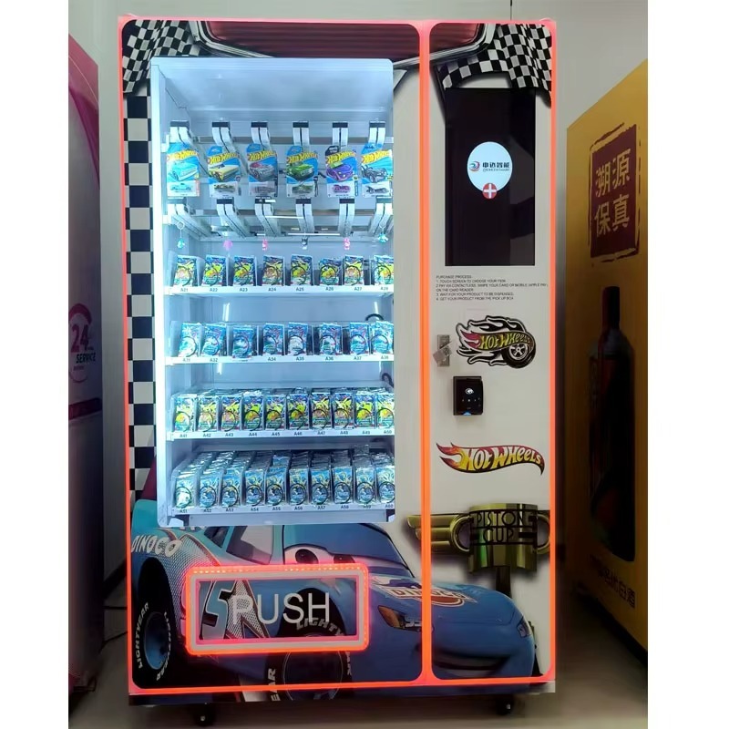 Wholesale Self-Automatic Trading Card Vending Machine Ppokemon Trading Card Vending Machine for Pokemond Card Dispenser
