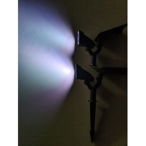 2W 240LM RGB SMD2835 LED Outdoor Solar Lawn Lights