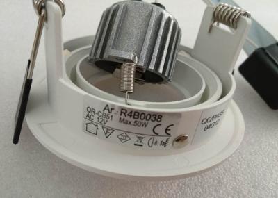 50W MR16 GU10 LED Downlights / Garment Store Recessed LED Down Light