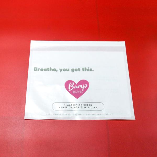 waxcraft glassine wax melt bags Paper Bags High-End Clothing Inner Packaging Bags