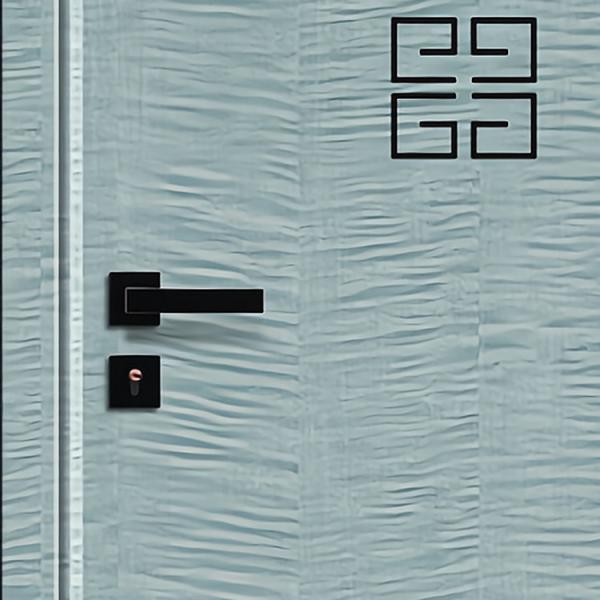 porta 38dB interior de umedecimento sadia de madeira de 950*2100mm com quadro