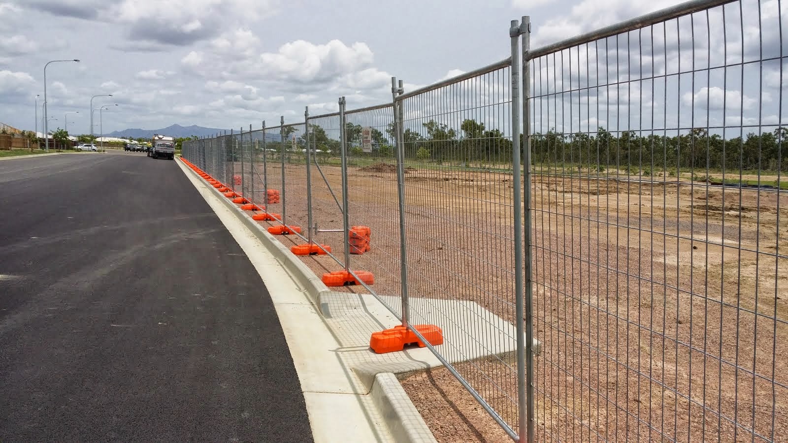 Outdoor Galvanized Australia Temporary Fence Panels Construction Site Fence for Sale