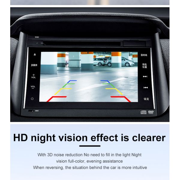 Weatherproof Truck Blind Spot Camera for Commercial Vehicles with Easy Installation