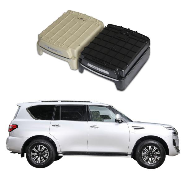 Aftermarket PVC Ergonomic Car Interior Armrest For Nissan Patrol Y62