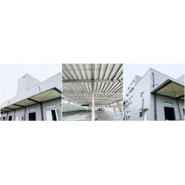 80x160 Industrial Steel Sheds Workshop Building Sandwich Panel
