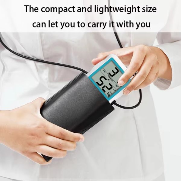 DTH-166 Accurate Household Thermometer for Measuring Humidity and Temperature Compact and Convenient Design