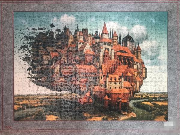 1000Pieces DIY Jigsaw Puzzles Games For Kids 300gsm C1S Paper