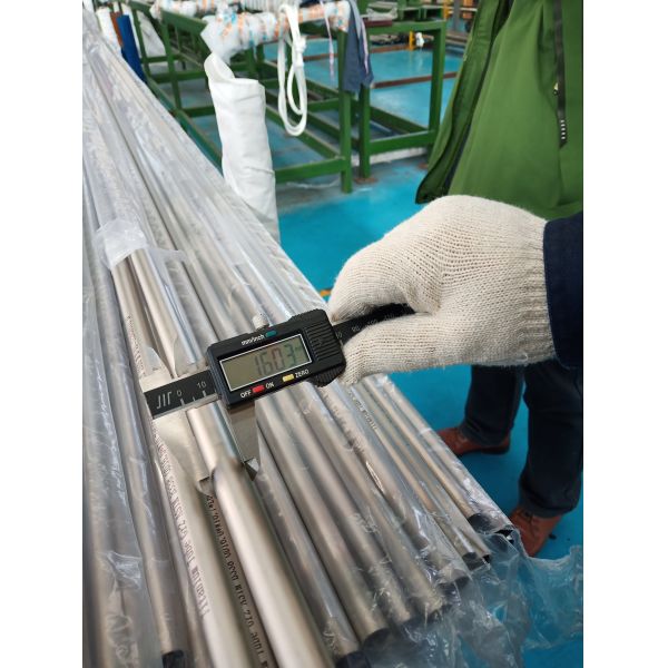 titanium pipe tube for heat exchanger, industry, marine, aerospace