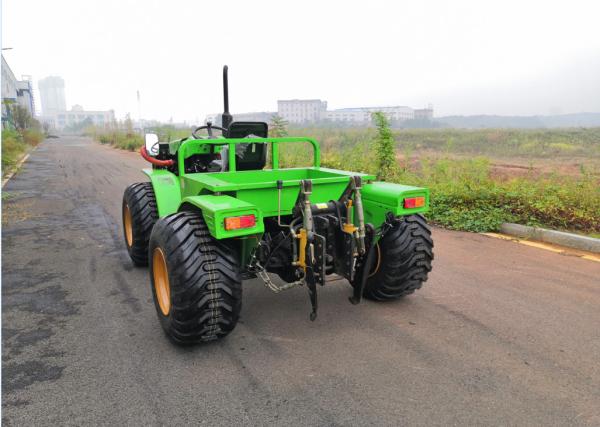 4WD Small Articulated Dump Truck With PTO mini Farm tractor Utility vehicles