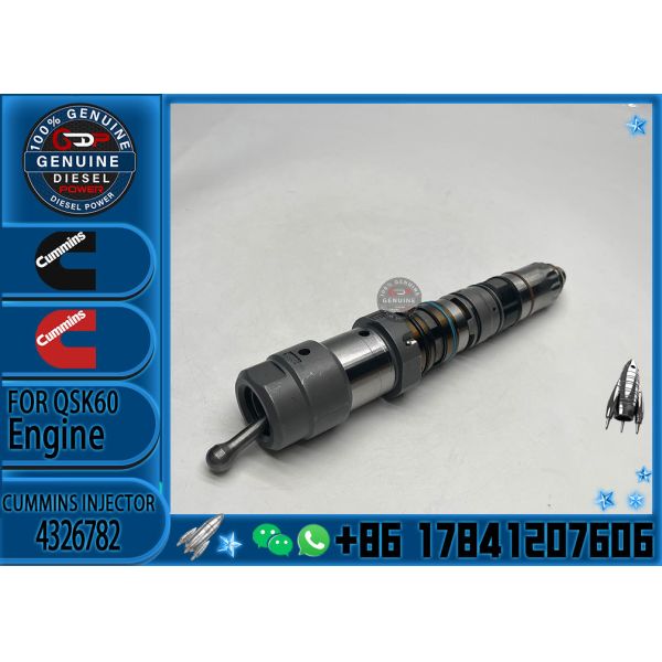 Mining Construction Machinery Marine Heavy Equipment Truck Diesel Engine Parts QSK60 Fuel Injector Nozzle 4326782