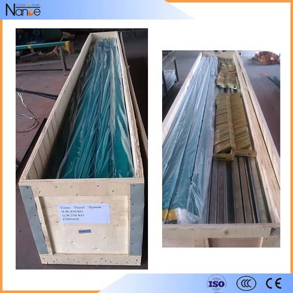 Powerail Enclosed Conductor Rails System , Green PVC 35A to 240A