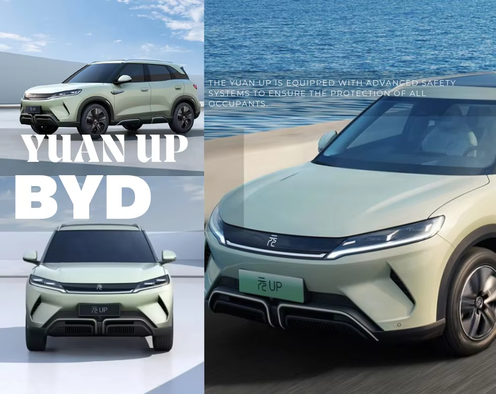 BYD Yuan Up 2025 Pure Electric 401km Range Smart Drive SUV