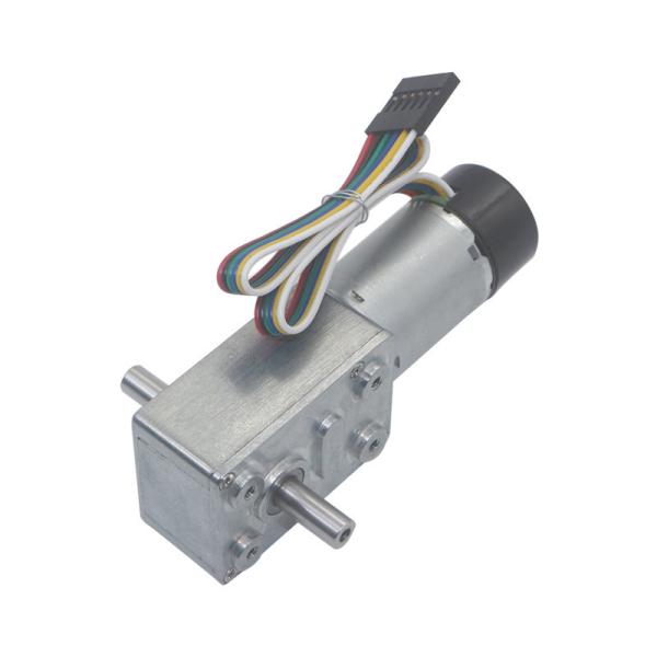 Faradyi Customized Dc Gear Motor 12v Electric 370 Motor High Torque Low Rpm Bicycle Dc Motor with Worm Gearbox