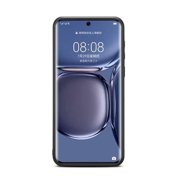 Неподдельное безшовного кожаного телефона бумажника владельца карточки противоударное