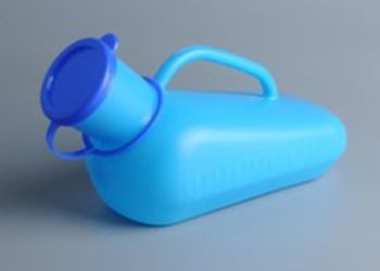 Portable female urinal with lid, women's urinal,Unisex urinal bottle,disposable medical urinal 1000 ml
