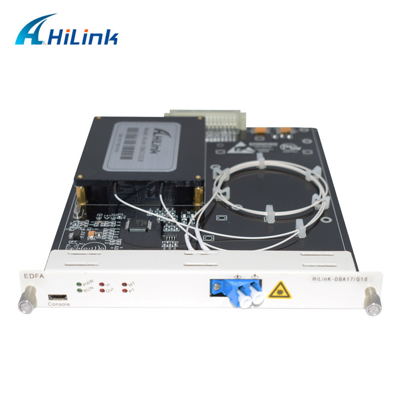 Усилитель 1U стекловолокна диапазона c интегрировал Multi PA БА каналов DWDM EDFA