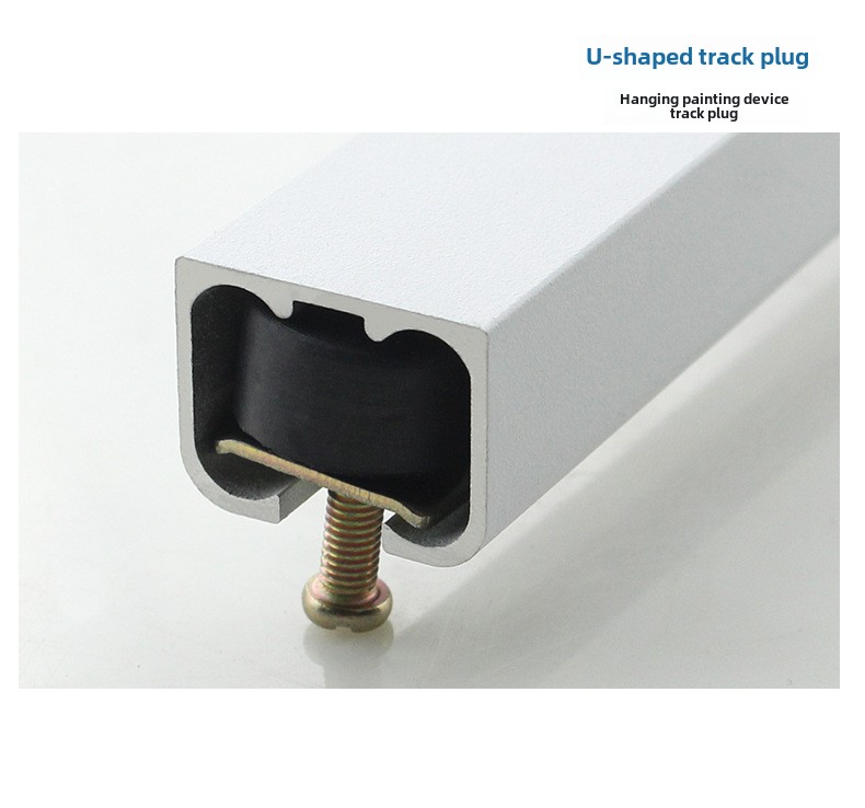 Special Modern Picture Hanging Device with Lighting Wire Rope Adjustable Code for Art Exhibition Fixed Door Window Rollers