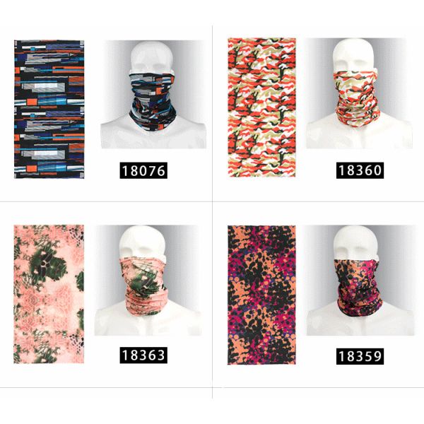 Magic bandana/ promotion gift Multi functional bandana/seamless scarf/Multi Function Colorful Design Neck Tube