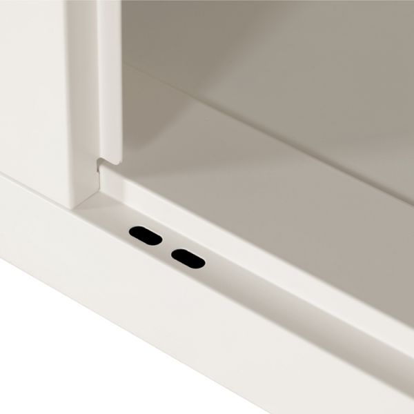 Office Furniture Knocked Down Metal File Cabinet Durable H1095*W900*D450mm