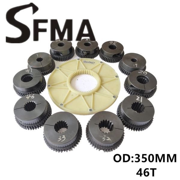 350MM Digger Connection Plate 46T Excavator Accessories
