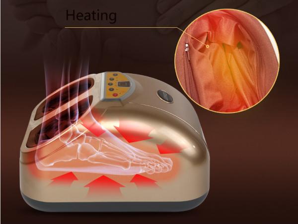 Enjoyable Family Using Shiatsu Foot Massager With Convenient LCD Screen