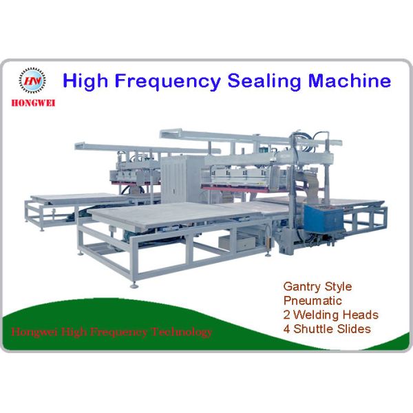 Heavy Duty High Frequency Plastic Welding Machine With 4 Shuttle Slides