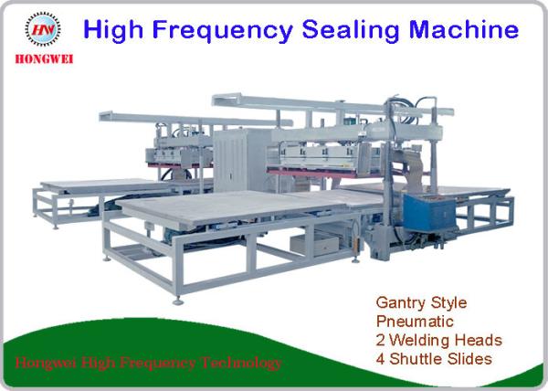 H Frame Plastic High Frequency Welding Machine Inflatable Water Beds Semi Automatic