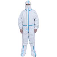 Sterile Non Woven Chemical Medical Protective Coverall With Shoe Cover
