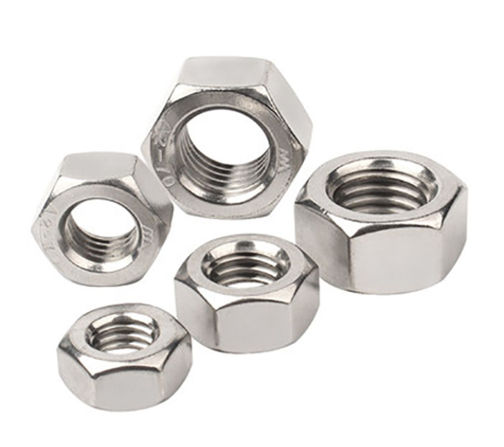 DIN934 Hexagon Nuts DIN934 Metric Screw Threads Stainless Steel 304 316 Hex Nut