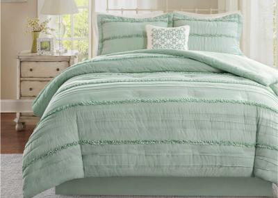 Soft Ruffle Lightweight Down Alternative Comforter Set Multiple Colors Optional