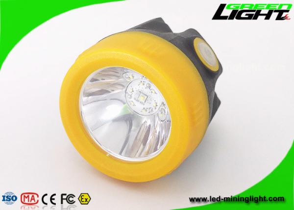 110LUM 300mA LED Mining Helmet Lamp USB Charging Underground 1.1W