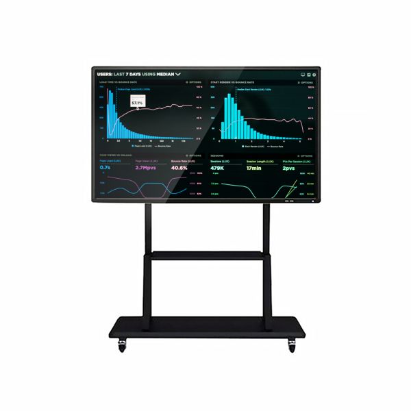 86-Inch Android LCD Interactive Smart Board with White LCD and Black Frame for School & Office Touch Screen Digital Board