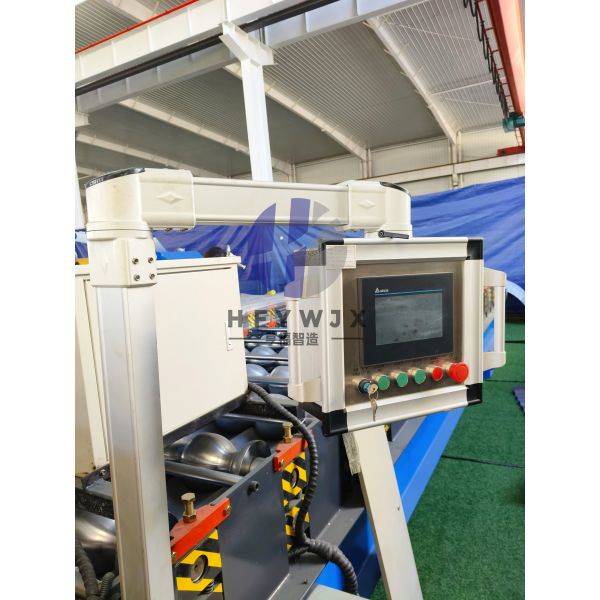 PLC Control  1100 Glazed Tile Roll Forming Machine 16 Stands for Roof Tile Production