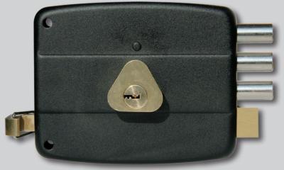 Rim Door Lock 35 - 50mm Iron Deadbolt Lock / Security Night Latch Lock with Standard Anti Theft Protection