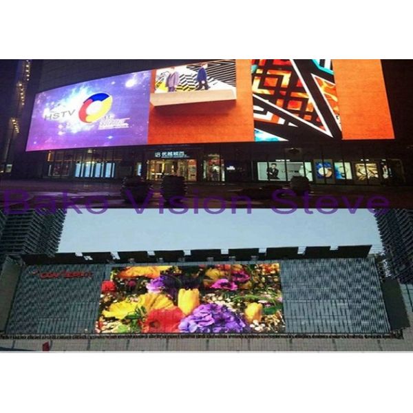 DIP Curtain Mesh Screen LED Display Wind Resistant Building Facade Outdoor Billboard for Advertising