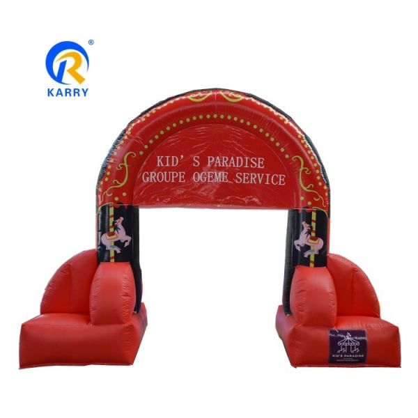 Customized Inflatable Arch for Advertising and Sport Sprints Arch Accessories Included