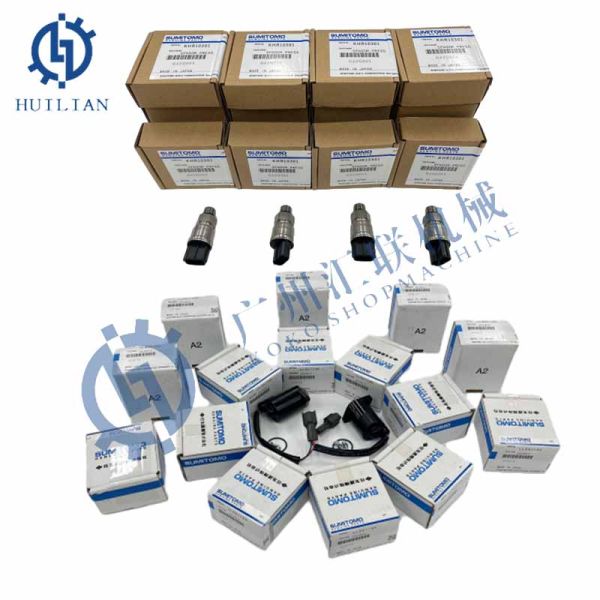 KHR10301 Сменщик датчика низкого давления LL001140 Соленоидный клапан датчик высокого давления для деталей экскаваторов SH200-5 SH210-5