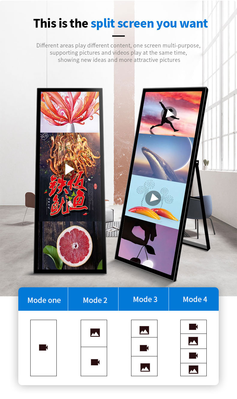Freestanding 4K 75