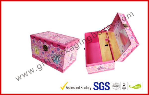 Customized Gift Packaging Box  Girl Gifts With Lock Dancing Shose Box