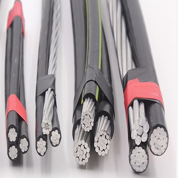 XLPE PVC PE Jacket Aerial Bundled Cable With Aluminum Conductor