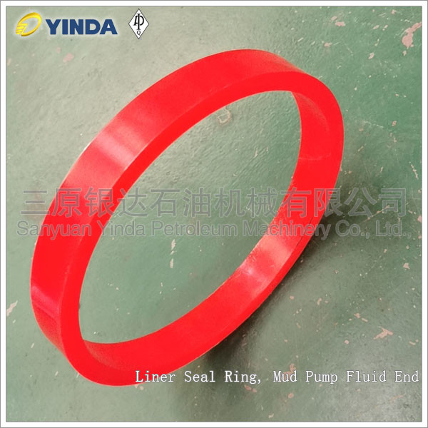 Mud Pump Liner Rubber Seal Ring , Rubber O Ring Seals AH36001-05.15 GH3161-05.14