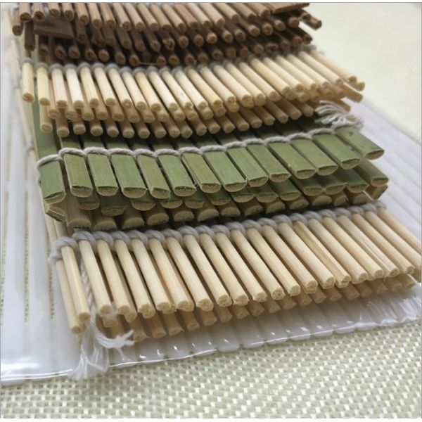 Естественная бамбуковая циновка завальцовки суш