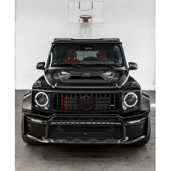 W464 G500 G63 Mercedes Body Kit G800 Style Car Front Bumper Spoiler Wheel Arches