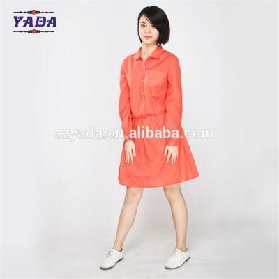 Mulheres de manga longa algodão e linho verão casual magro 2018 moda vestidos de mulheres i vestidos de senhoras com preço baixo
